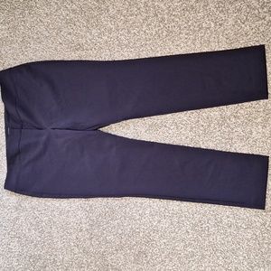 NWT Navy Blue Ann Taylor slim leg Pant sz 16